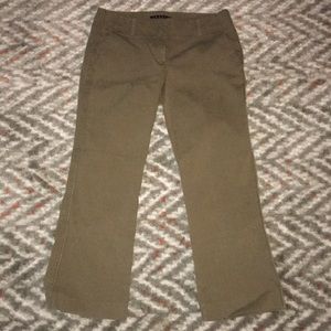 Theory Olive Green Chino Pants